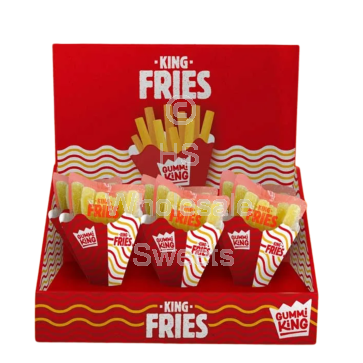 Bip Gummi King Fries 9x80g