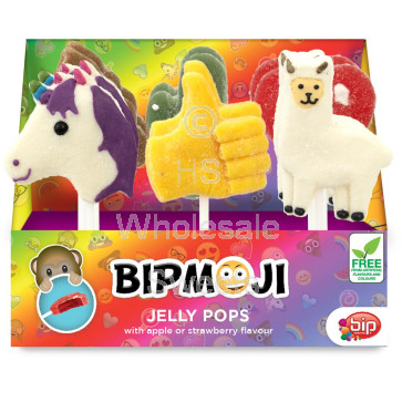 *Clearance Item Bipmoji Jelly Pops 12x20g