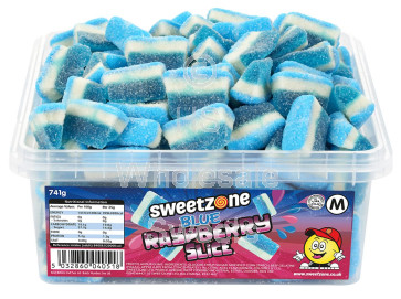 Sweetzone Tub Blue Raspberry Slice 741g