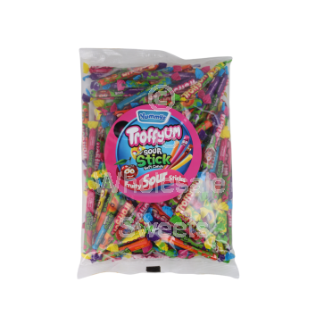 Yummys Soft Candy Toffee Sour Sticks 1kg