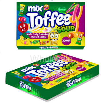 Sweetworld Mixed Sour Toffee Box 200g
