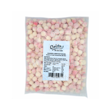 Bristows Chewy Strawberry & Cream Bon Bons 3Kg