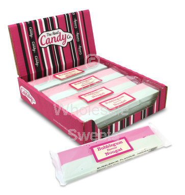 Candy Co Bubblegum Nougat Bars 16 COUNT