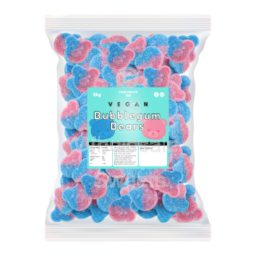 Candycrave Vegan Fizzy Bubblegum Bears 2kg