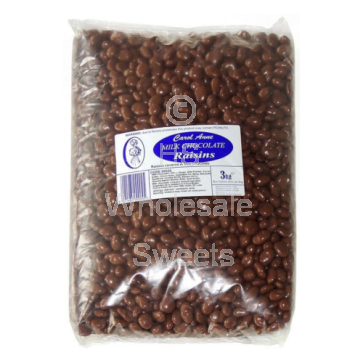 Carol Anne Milk Chocolate Raisins 3kg