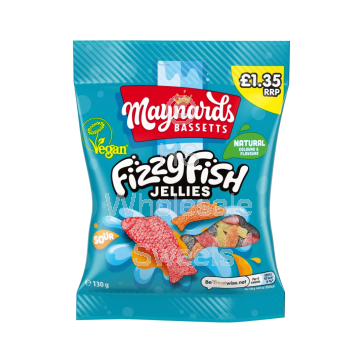 Maynards Fizzy Fish Jellies 12 Count PMP £1.35