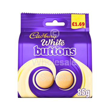 Cadbury White Buttons Bag £1.69 PMP 10x85g
