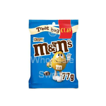 M&M Crispy Chocolate Bites Treat Bag £1.69 PMP 16x77g