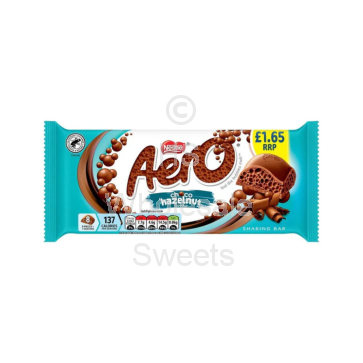 Aero Hazelnut Block £1.65 PMP 15 x 90g