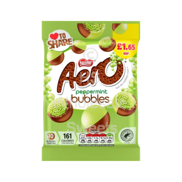 Aero Melts Peppermint Bubbles PMP £1.65 12 x 80g