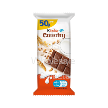 Kinder Country Bars PMP 50p 40 x 23.5g
