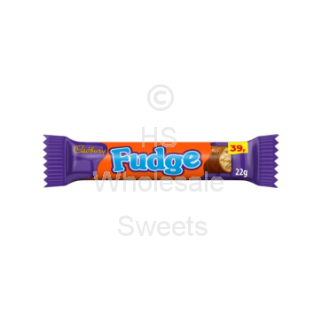 Cadbury Fudge 39p PMP 60 x 22g