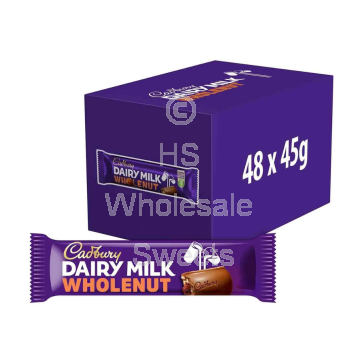 Cadburys Dairy Milk Wholenut 48x45g