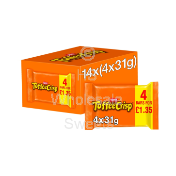 Toffee Crisp PMP £1.35 14X4 Pack