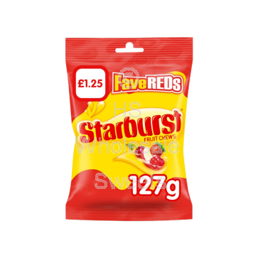  Starburst Fave Red PMP £1.25 12x127g