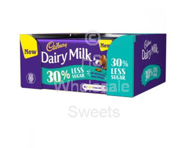 Cadbury Dairy Milk 30% Less Sugar 18x85g