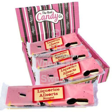 Candy Co Liquorice Allsorts Nougat Bars Nougat Bars 16x130g