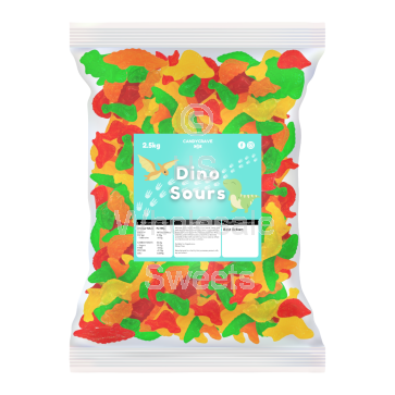 Candycrave Dino Sours 2.5kg