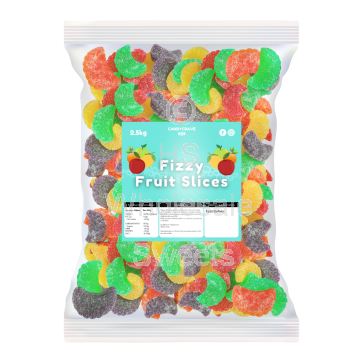 Candycrave Fizzy Fruit Slices 2.5kg