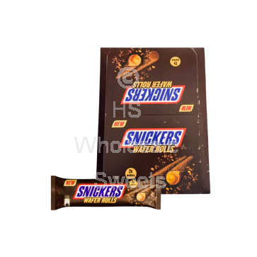 Snickers Wafer Rolls 12x24g