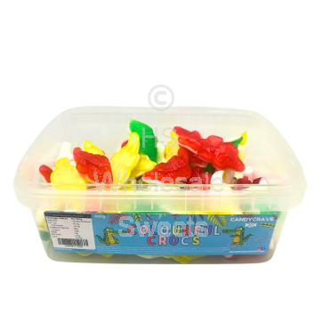 Candycrave Colourful Crocs Tub 600g