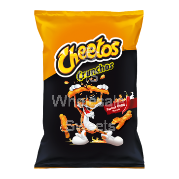 Cheetos Crunchos Crisps Sweet Chilli 95G