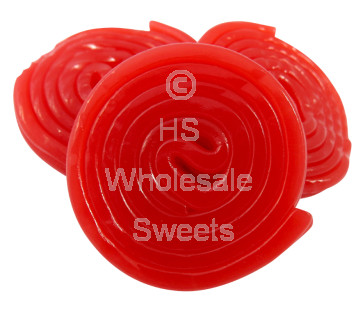 Gelco Cherry Liquorice Wheels 2KG