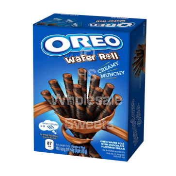 Oreo Chocolate Cream Filled Wafer Rolls 20x54g