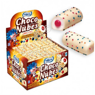 Vidal White Chocolate Choco Nubes x 75 Count