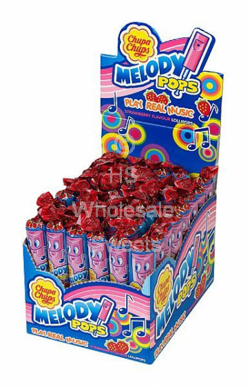 Chupa Chups Melody Pops Musical Lollipops 48x15g