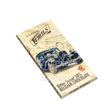 Classic Wheels Dark Chocolate Bar 100g