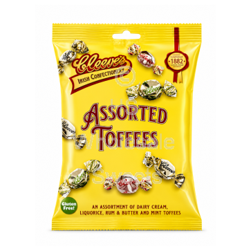 Cleeve's Assorted Toffees Prepack 12x120g
