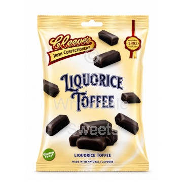 Cleeve's Liquorice Toffees Prepack 12x120g