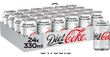 Diet Coke Cans 24x330ml