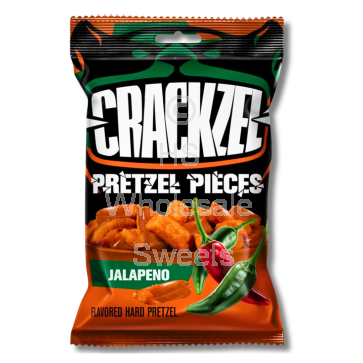 Crackzels Pretzel Pieces Jalapeno 24x85g