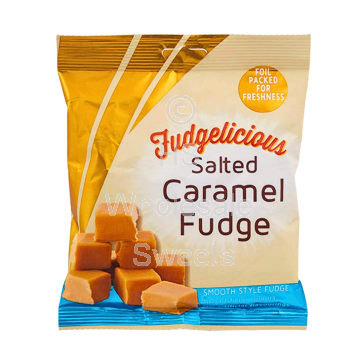 Fudgelicious Salted Caramel Fudge 16x150g