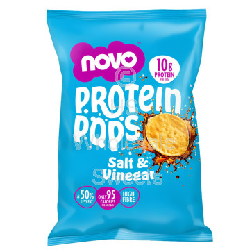Novo Salt & Vinegar Protein Pops 6x45g