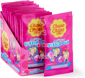 Chupa Chups Cotton Bubblegum 12x11g