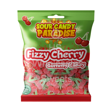 Candy Paradise Fizzy Cherries 12x100g