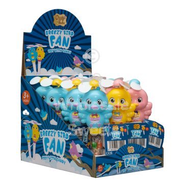 Candy Paradise Breezy Bird Fan Toy With Candy 12x10g