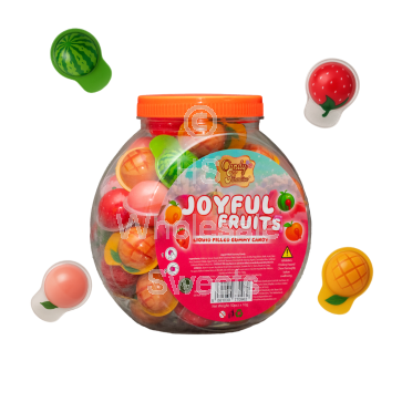 Candy Paradise Joyful Fruits Gummy Jar 50x10g