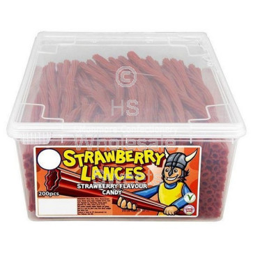 Crazy Candy Factory Strawberry Lances 200 count