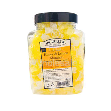 Mr Crilly Honey and Lemon Menthol 1.5kg Jar