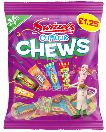 Swizzels Curious Chews £1.25 PMP 12x135g