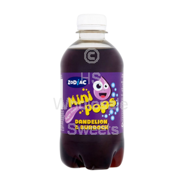 Zodiac Dandelion & Burdock Mini Pops Bottles 12x330ml