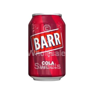 Barr Cola Fizzy Drink Cans 24x330ml