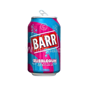 Barr Bubblegum Fizzy Drink Cans 24x330ml