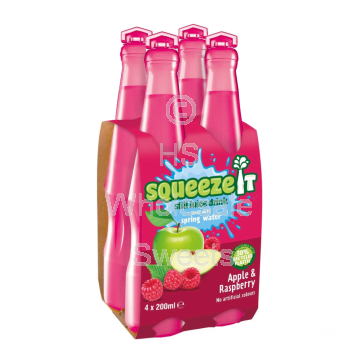 SqueezeIt Apple & Raspberry 24x200ml