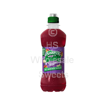 Simply Fruity Blackcurrant Juice Drink 12X330ml