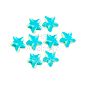 Dulceplus Blue Twist Stars 1kg